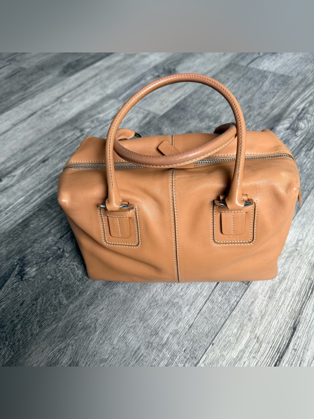 Vintage Tod's Leather Bag - Made in Italy